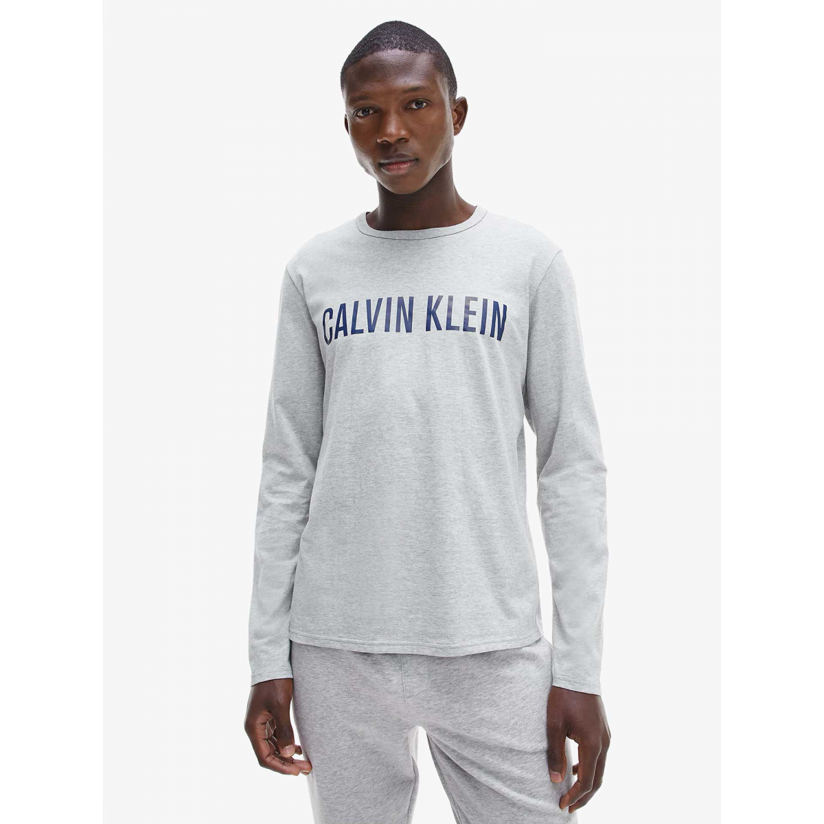 Calvin Klein - Camisola Homem Cinza